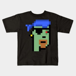 Nft Zombie CryptoPunk Kids T-Shirt